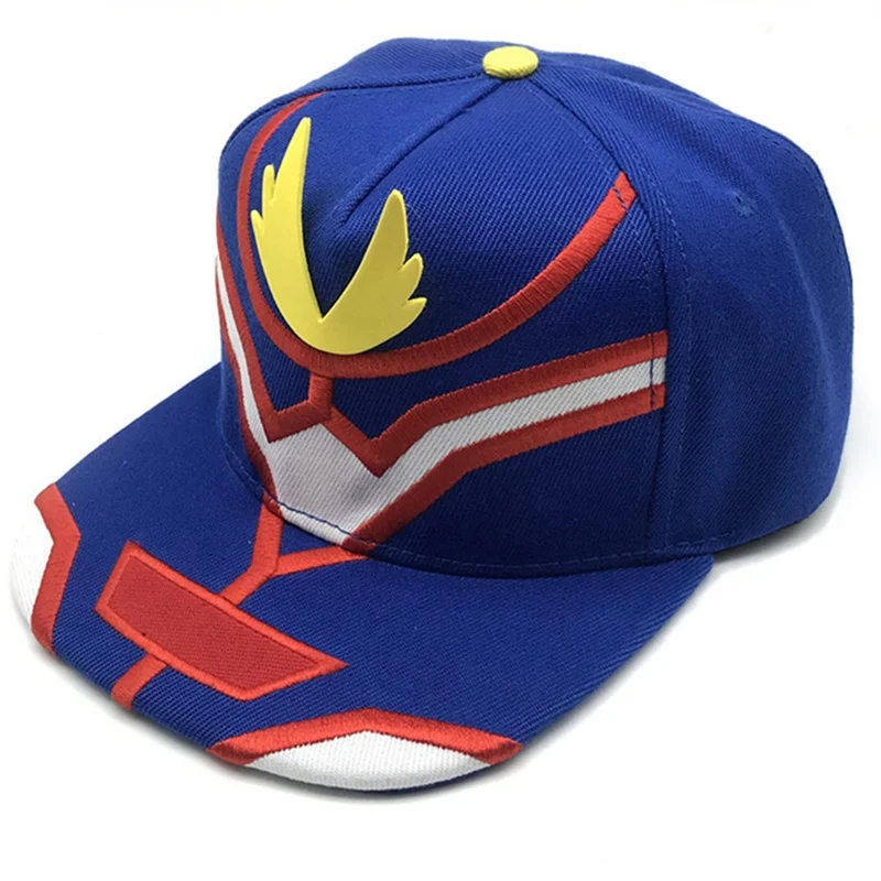 

My Hero Academia Midoriya Izuku All Might Hat Snapback Adjustable Baseball Caps Summer Sun Hats Couple Hip Hop Caps