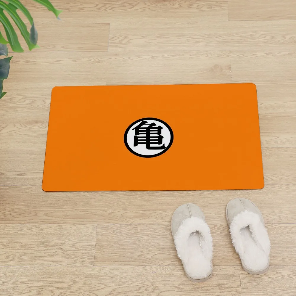 Dragon Ball логотип печать добро пожаловать входная дверь коврик для напольной двери коврик открытый кухонный коврик нескользящий коврик для ванной коврик ПВХ мягкий для чистки ковров, для дома