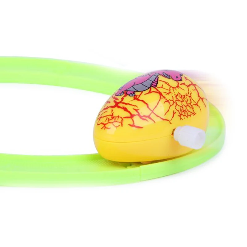 

1 Set DIY Dinosaur Egg Track Car Puzzle Wind Up Educational Toys for Kids Children Novelty Gag Interesting Games Sports Gifts