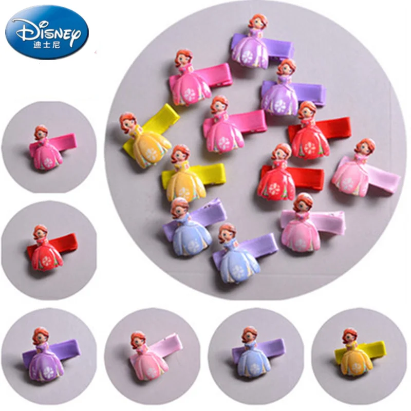 6 шт. Новый головной убор Disney Sufia Шпилька-бант марлевая сетчатая кукла подарок для