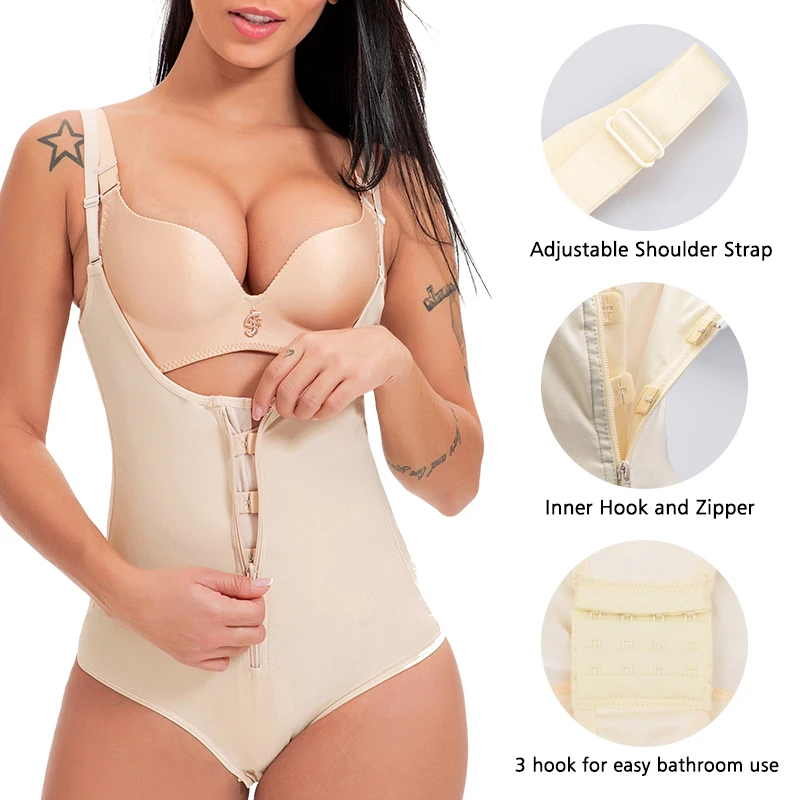 Утягивающее латексное нижнее белье для подтяжки ягодиц и живота|Боди| |