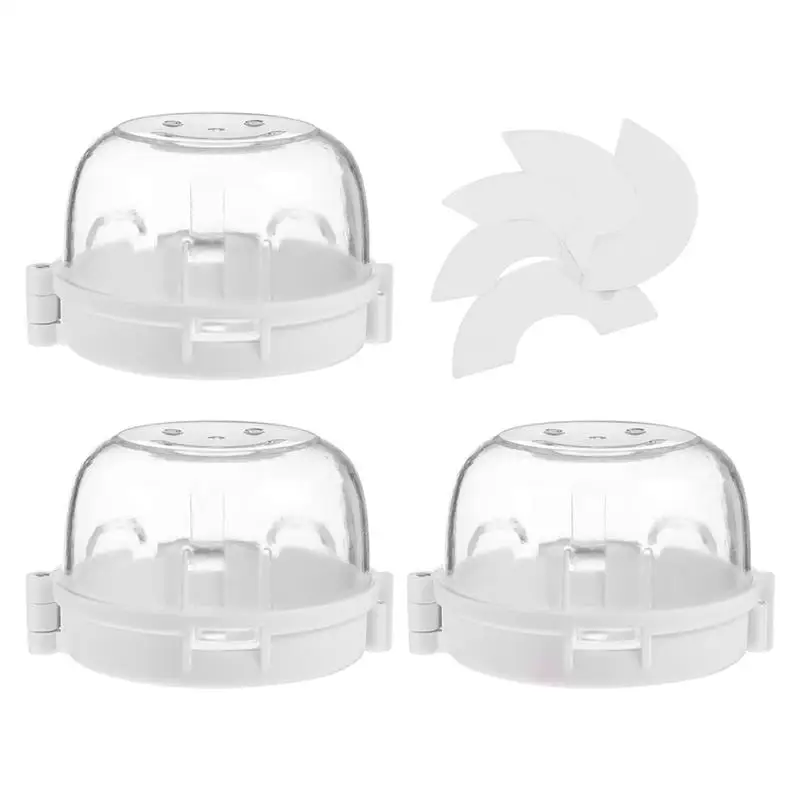 

3PCS Gas Stove Switch Cover Gas Shield Protection Lock Kitchen Safety Guard