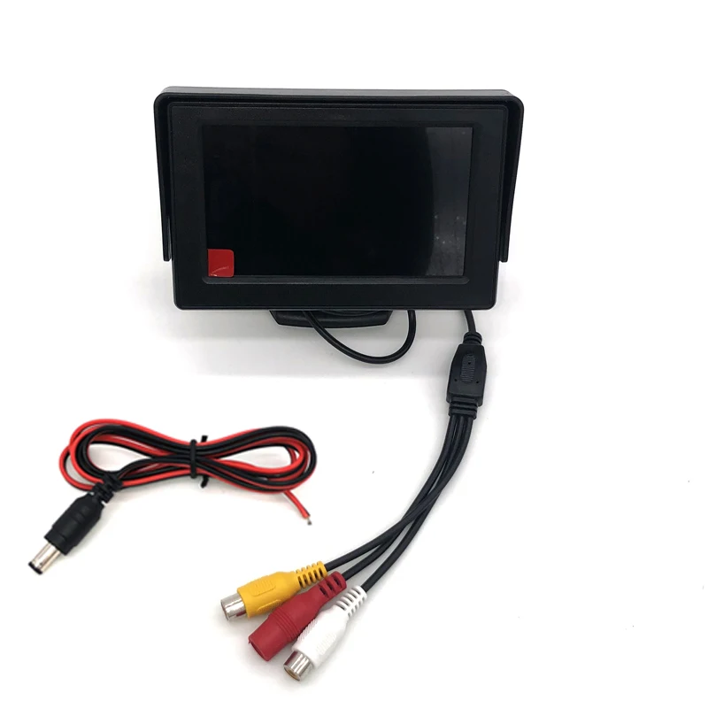 

car video players 4.3 inch HD Display Foldable Car Monitor TFT LCD Cameras Reverse Camera Screen Parking System for Car Rearview
