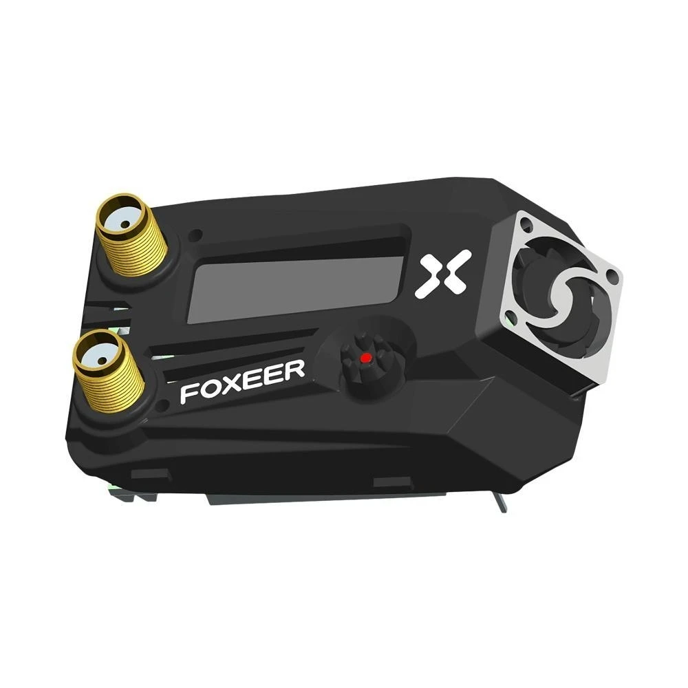 

Foxeer Wildfire 5,8 ГГц 72CH модуль заземляющей станции OLED с двойным приемником поддержка OSD обновление прошивки для очков Fatshark FPV
