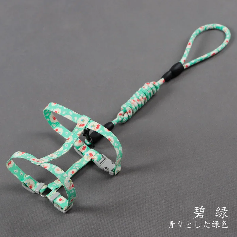 Нейлоновая шлейка для питомцев удобный регулируемый ошейник котят безопасная в