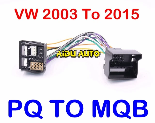 PQ TO MQB Обновление Радио Адаптер VW2003 Для VW - Название цвета: PQ TO MQB