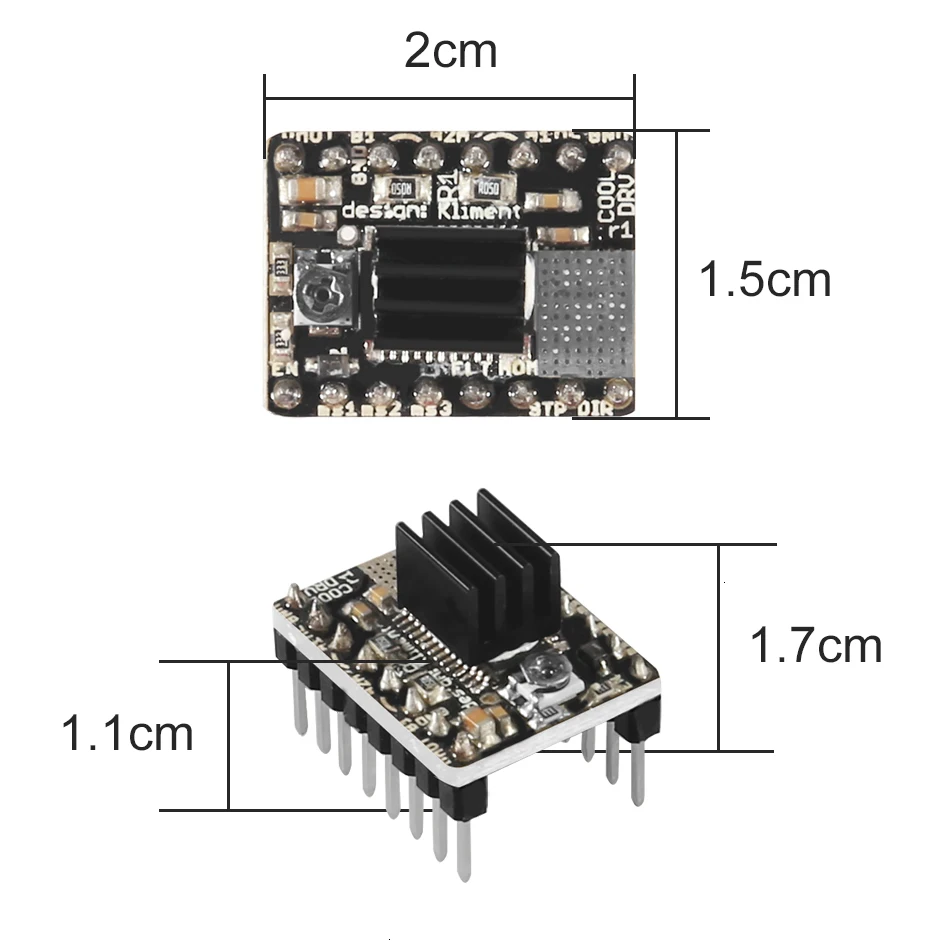 3D-принтеры StepStick DRV8825 A4988 Драйвер шагового двигателя постоянного тока с