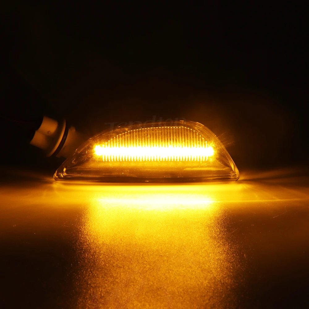

Flowing Turn Signal Light Side Marker Lamp Amber For Opel Mokka X 2012-2020 for Chevrolet Trax 2013~2019 for Buick Encore 13-20