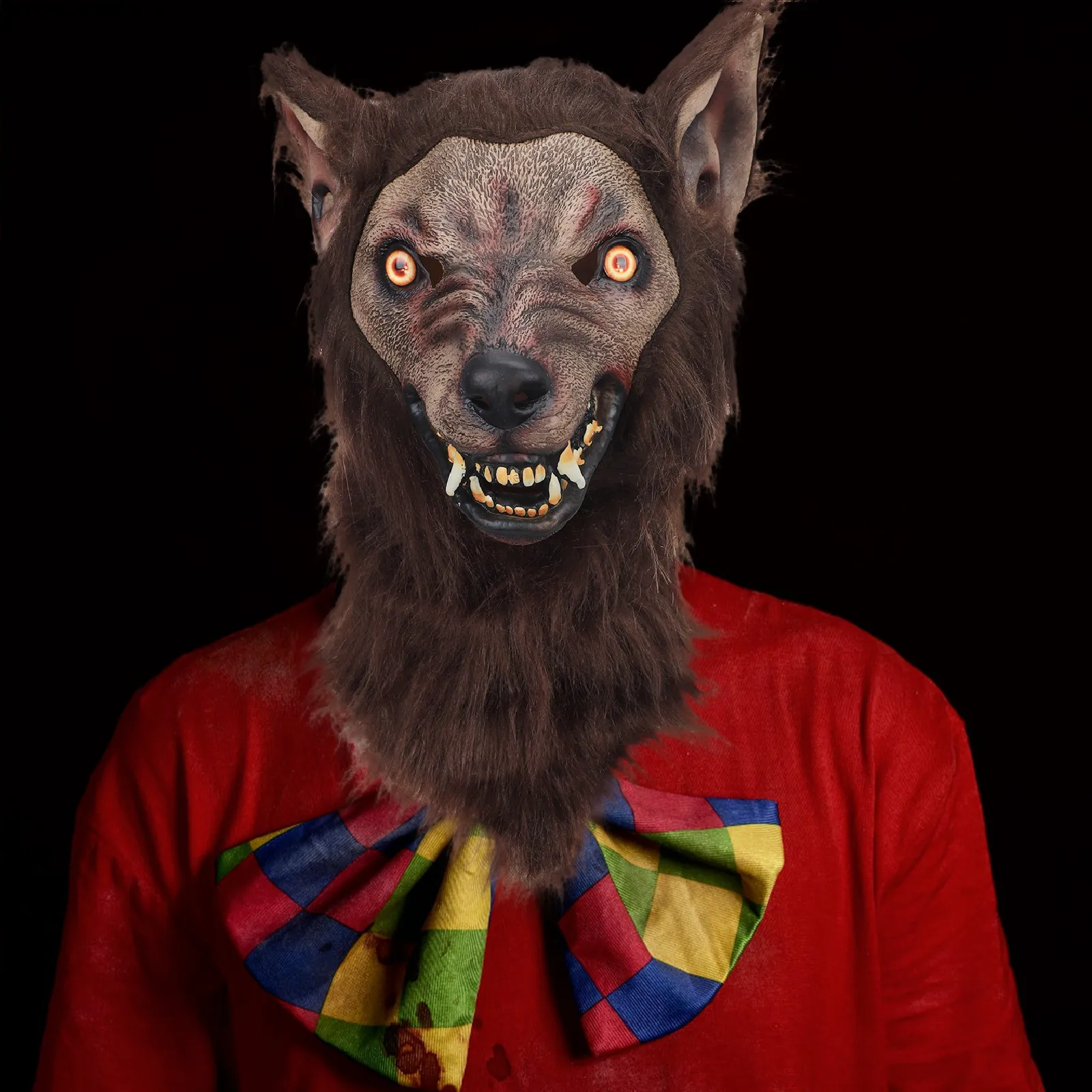 Маска волка искусственный оборотень животное косплей латексный костюм реквизит