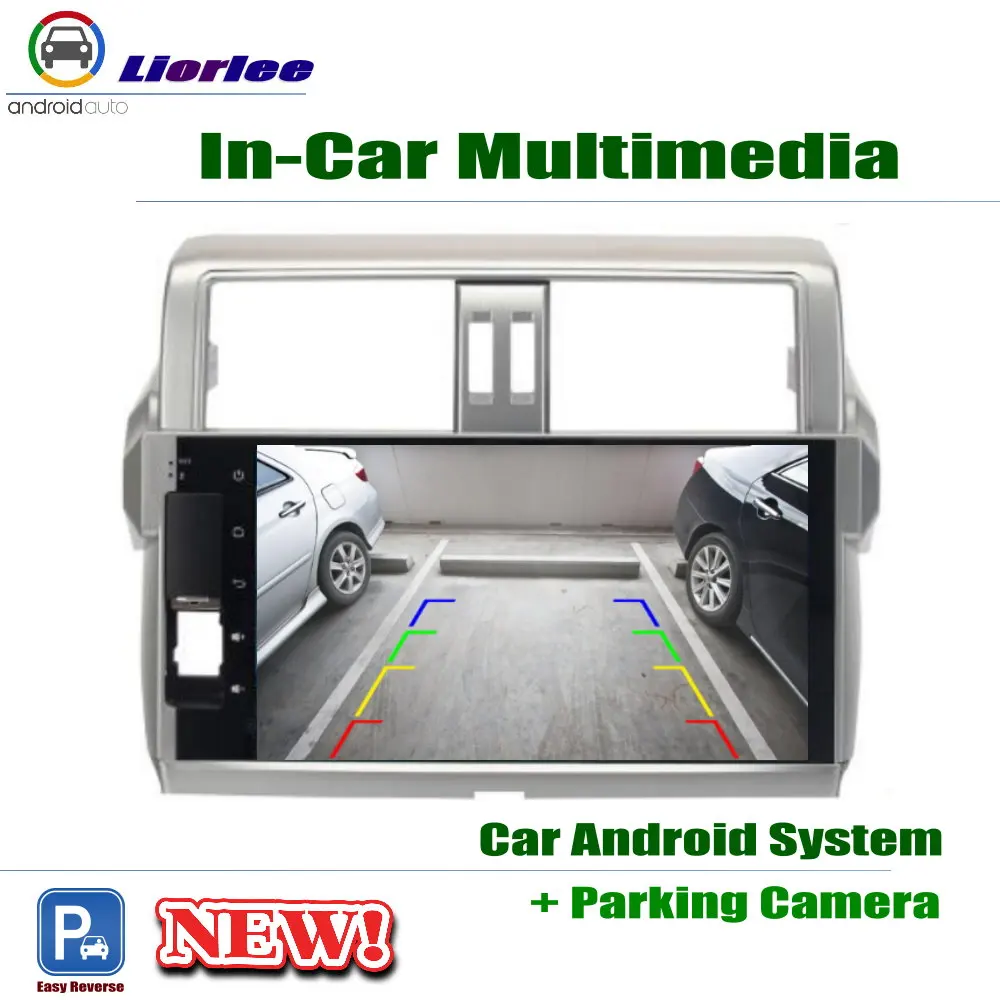 Для Toyota Land Cruiser Prado 150 2014-2017 GPS навигация Carplayer Android RockChip PX5 1080P 10 1 &quotIPS ЖК-экран радио