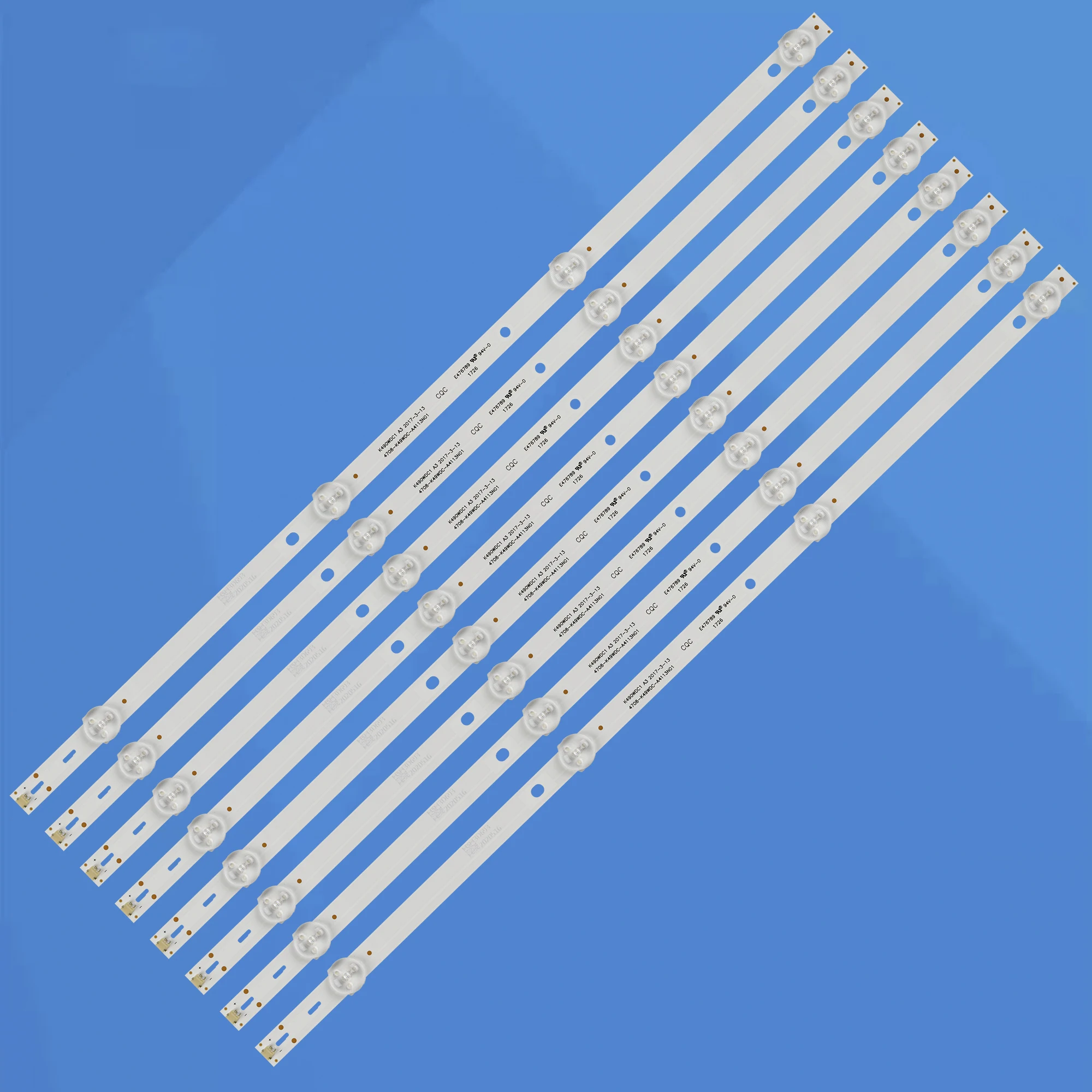 Новые 8 шт./компл. светодиодный Подсветка полосы для 49U5070 49PUF6032 49DL4012N K490WDC1 A4 4708 K49WDC