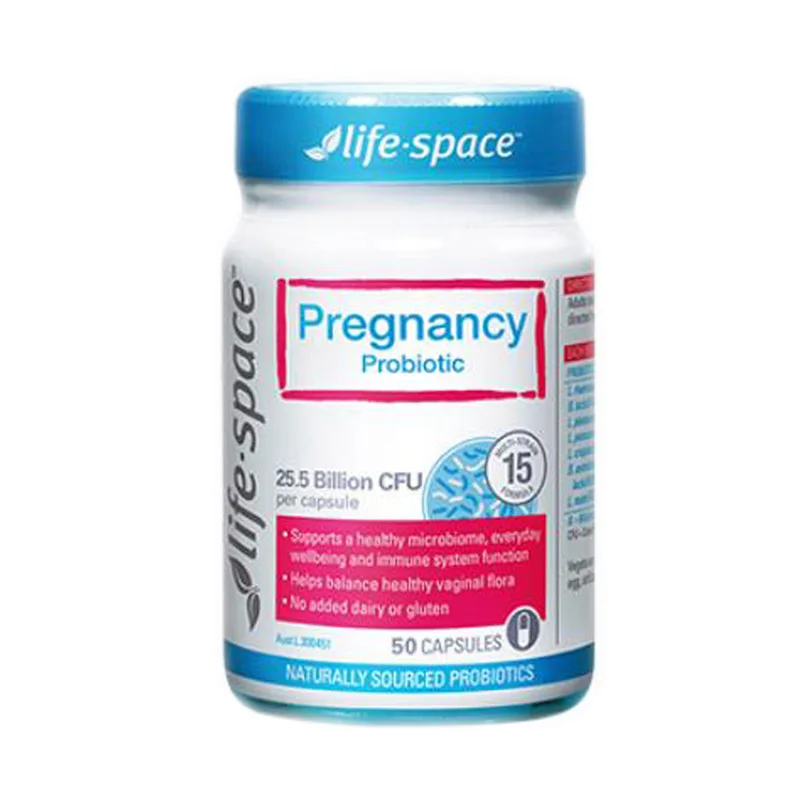

Life-Space Pregnancy Probiotics 50 Capsules/Bottle Free Shipping