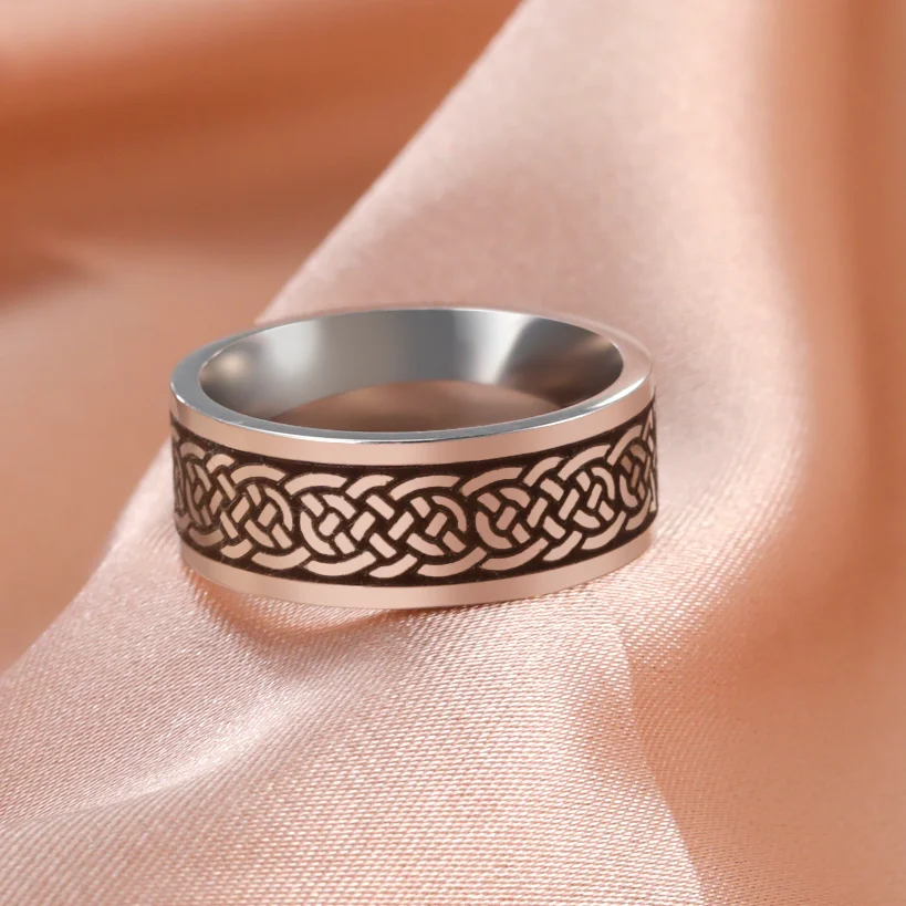 Винтажный Ретро-браслет в стиле ретро черный амулет скандинавские руны кольцо с