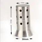 Универсальный глушитель выхлопной трубы из нержавеющей стали 51 мм Глушитель дБ глушитель для honda Kawasaki Suzuki шум Прямая поставка