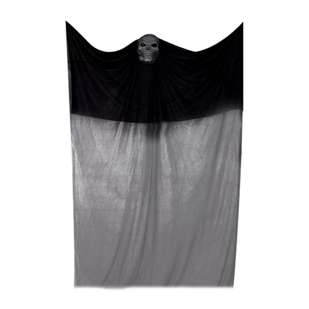 

1pc Ornaments Haunted House Ghost Door Hanging Decoration Props Halloween Ghost Door Hanging Decor Festival Horror Party