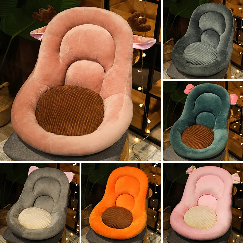 

Comfort Semi-Enclosed One Seat Cushion for Office Chair Pain Relief Sciatica Bleacher Backs