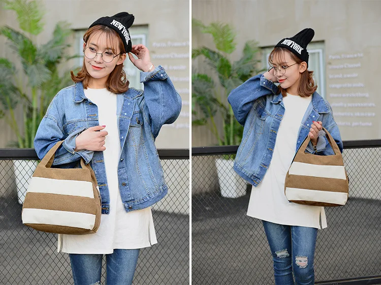 Новая женская парусиновая сумка Повседневная модная сумочка из бутика | Багаж и