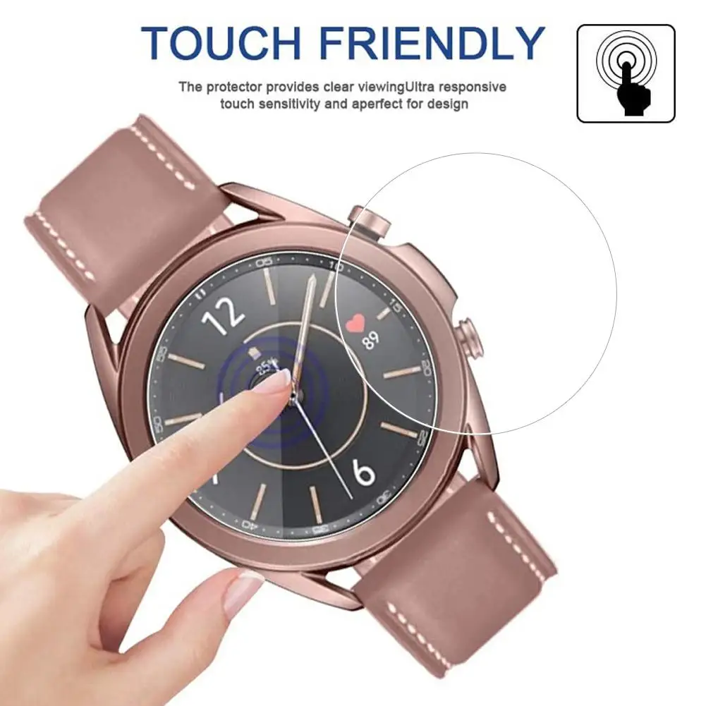 

Transparent Clear Screen Protection TPU Screen Protector Anti-Scratch Clear Protective Film For Samsung Galaxy Watch 3 41mm 45mm