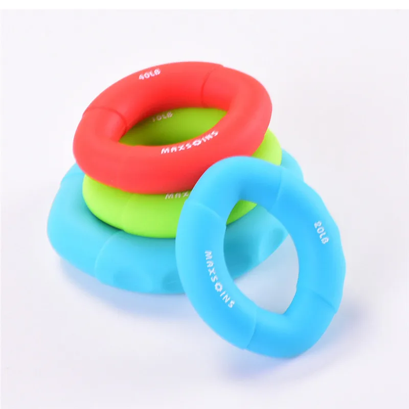 Портативное кольцо для захвата кистевой эспандер из силикагеля тренажер пальцев