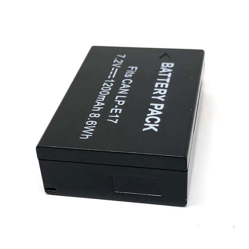 LP-E17 LPE17 Battery + LED USB Charger for Canon EOS M3 M5 M6 SL2 200D 77D 750D 760D 800D 8000D Rebel T6i T6s T7i Kiss X8i | Электроника