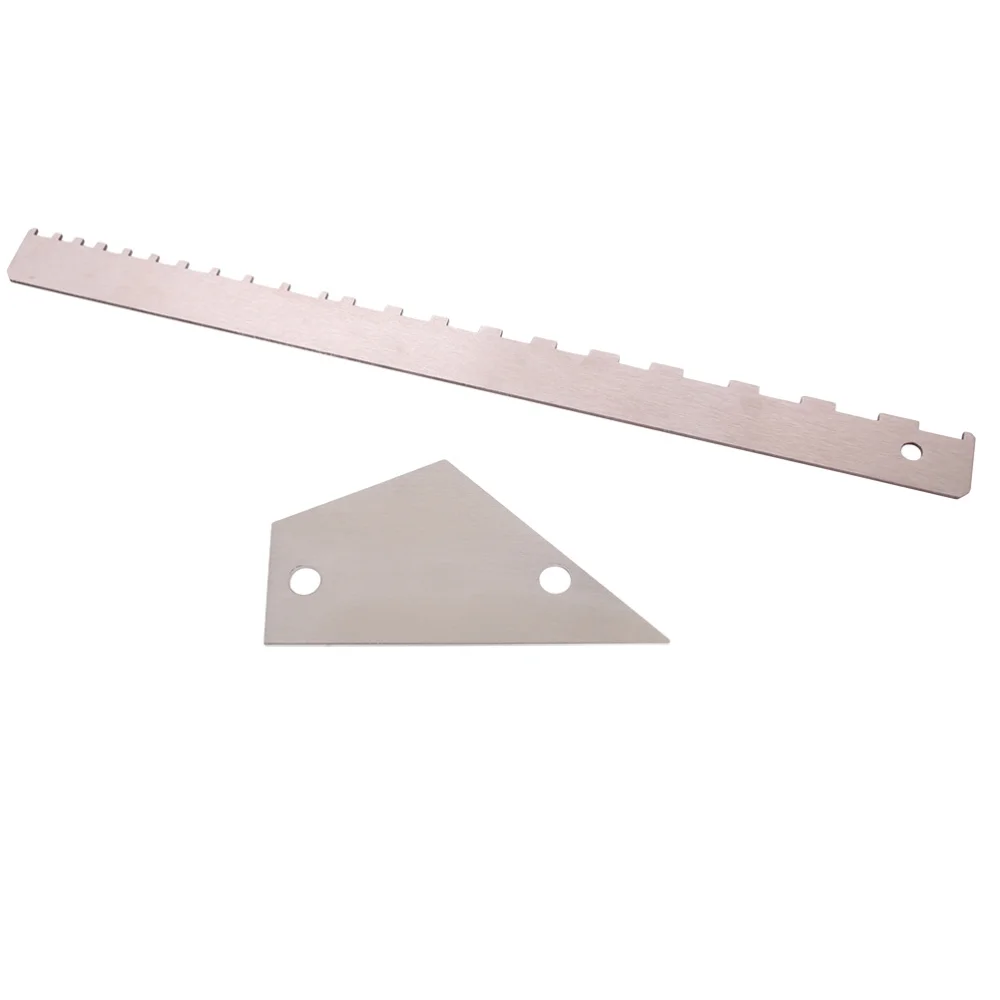 Линейка на шею для гитары линейка выравнивания басов и ладов с зазубринами