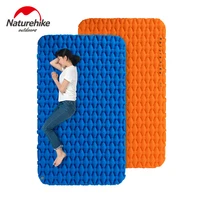 naturehike airbag ultra light double inflatable pad outdoor air mattres sleeping pad camping mat thickening moisture proof pad