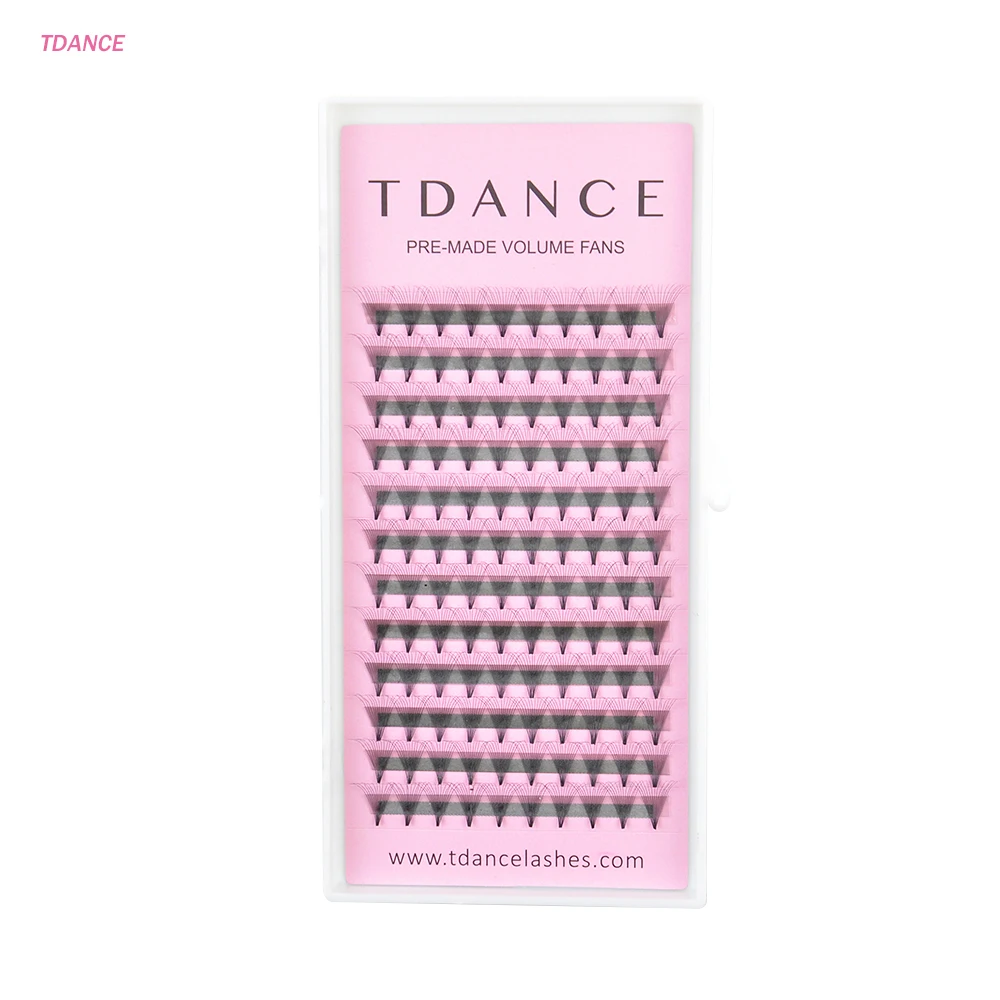 TDANCE Premade fans 13D ресницы толщина 0,03 русский объем наращивание ресниц искусственная норка наращивание ресниц макияж инструменты мягкие