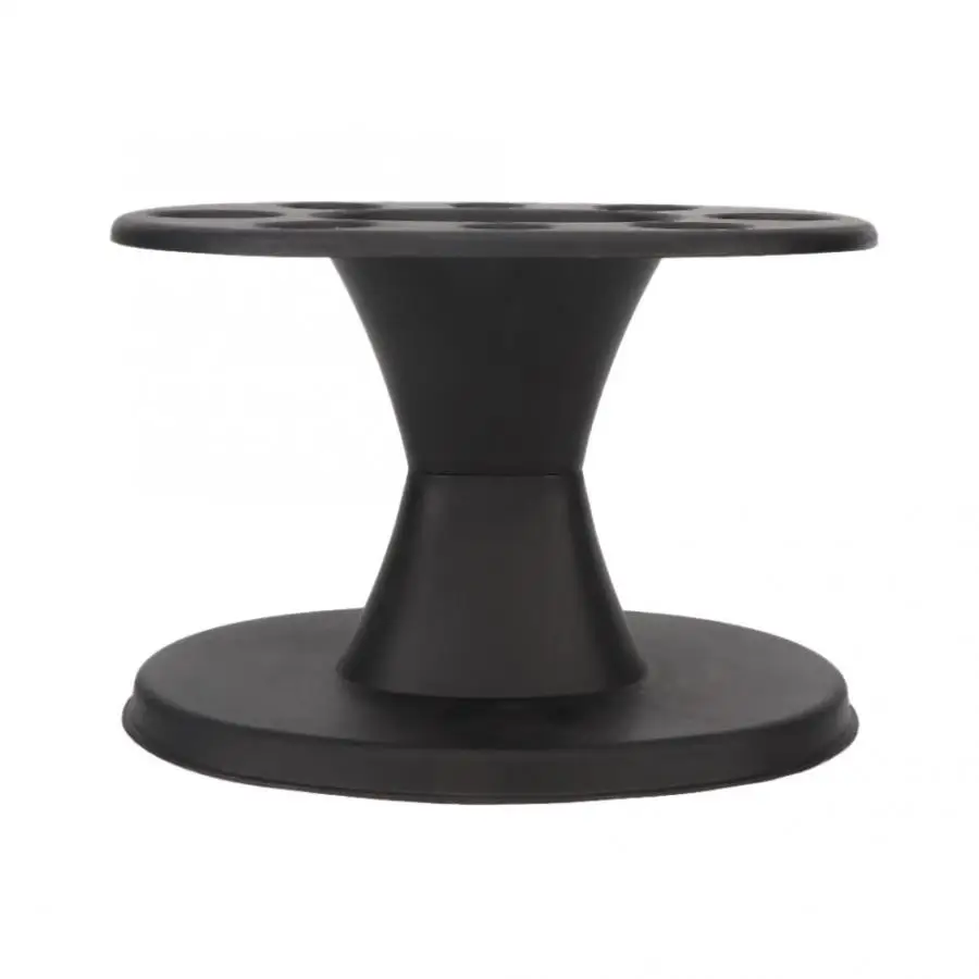 Пластиковая круглая подставка для щетки волос держатель расчески укладки