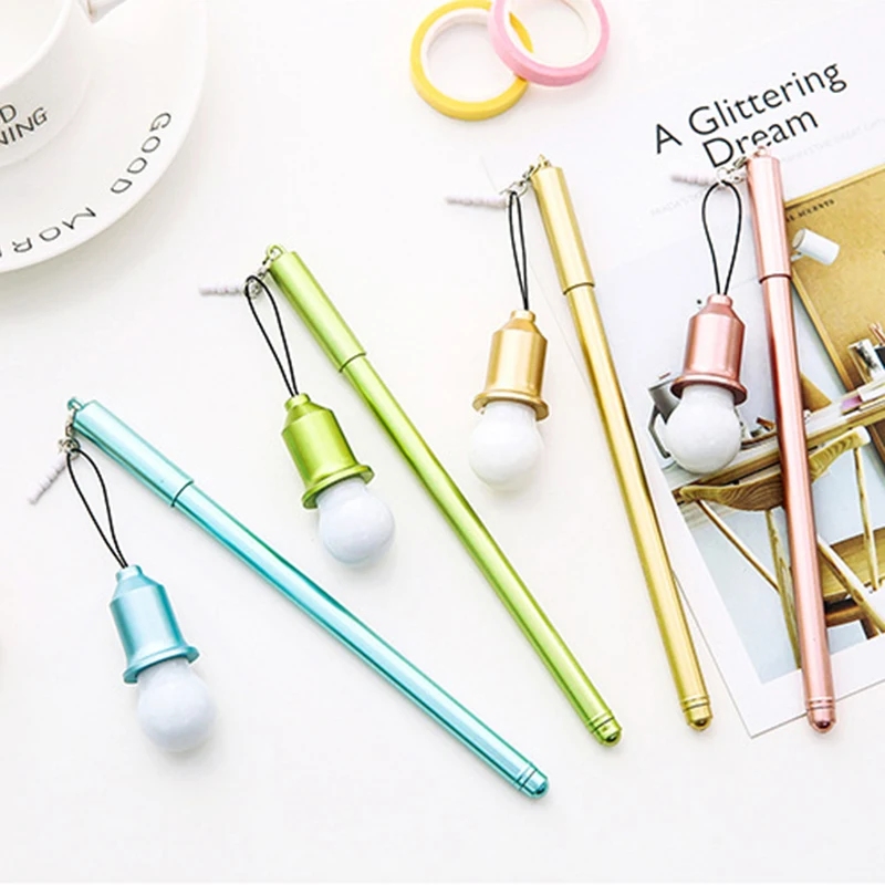 Гелевая ручка светильник лампочка нейтральная пылезащитная штепсельная вилка