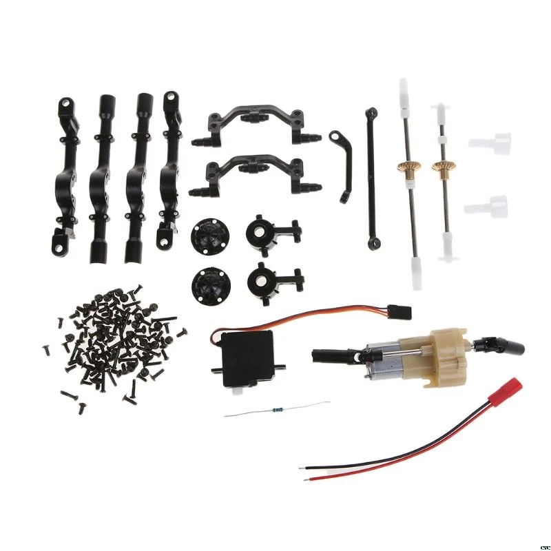 WPL C24 2 4G DIY Радиоуправляемый автомобиль комплект 4WD с дистанционным управлением