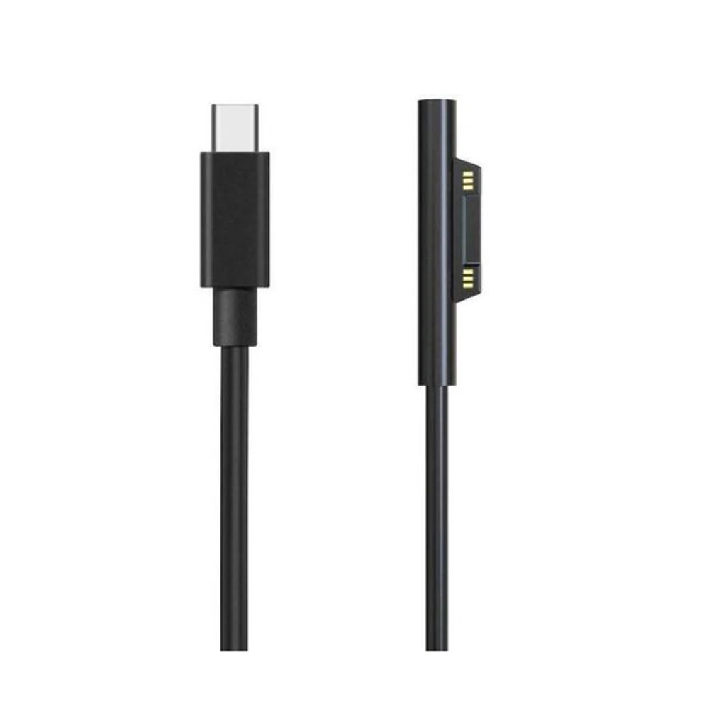 Usb type-C для подключения к поверхности зарядный кабель шнур для Surface Pro 5 6 Go Book1 Book2 ноутбука 15 в USB PD зарядка