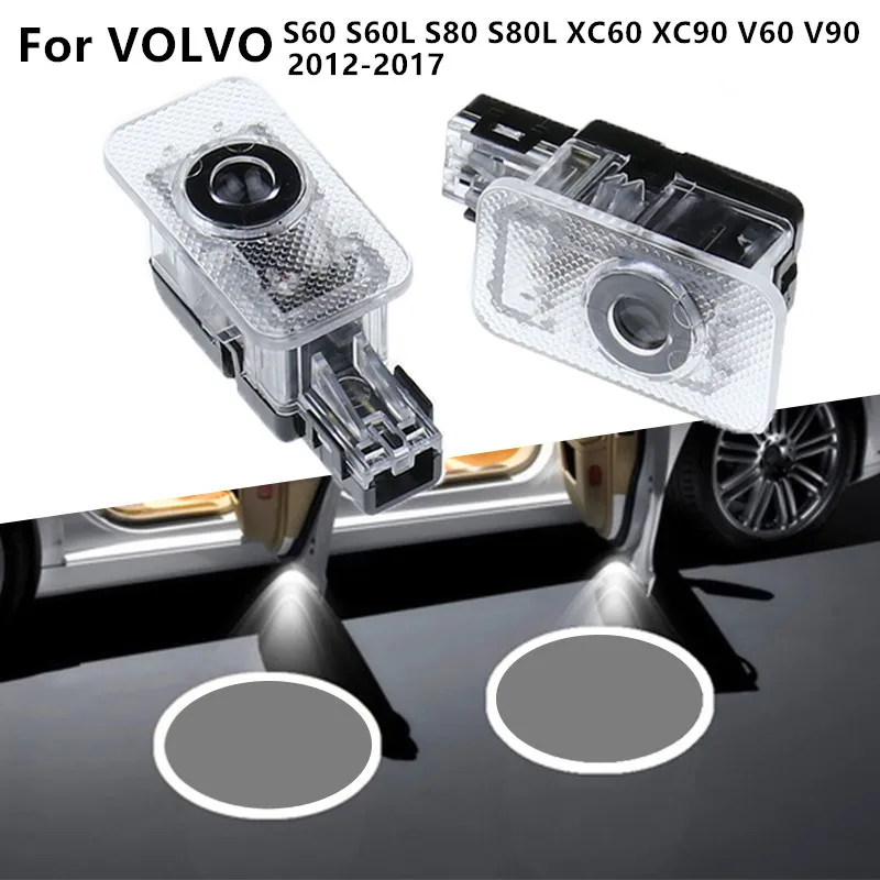 

Ghost Shadow Projector with Logo LED Passenger Door Laser Welcome Light for Volvo S60 S60L S80 S80L XC90 V40 V60 XC60 2012-2017
