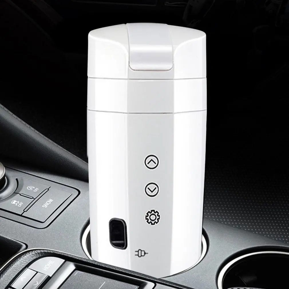 

Smart Car Electric Heating Cup Waterproof Stainless Steel Kettle Wall Insulation Cold And Hot For Several Hours