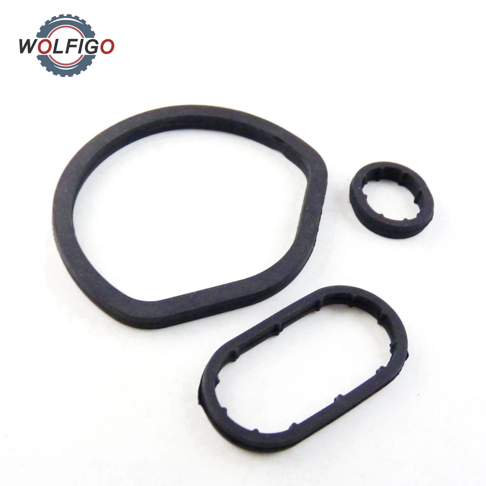 Комплект Уплотнений масляного радиатора двигателя WOLFIGO 3 шт./компл. 1121840361 121840061