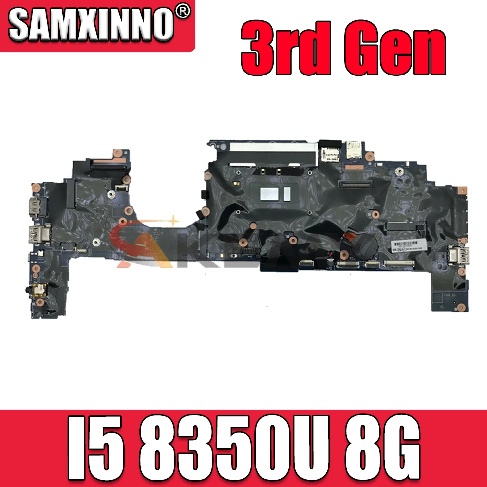 

for Lenovo ThinkPad X1 Yoga 3rd Laptop Motherboard LRV3 17800-1 FRU;01YN206 01YN210 01YN240 5B2013402 CPU:I5 8350U 8G