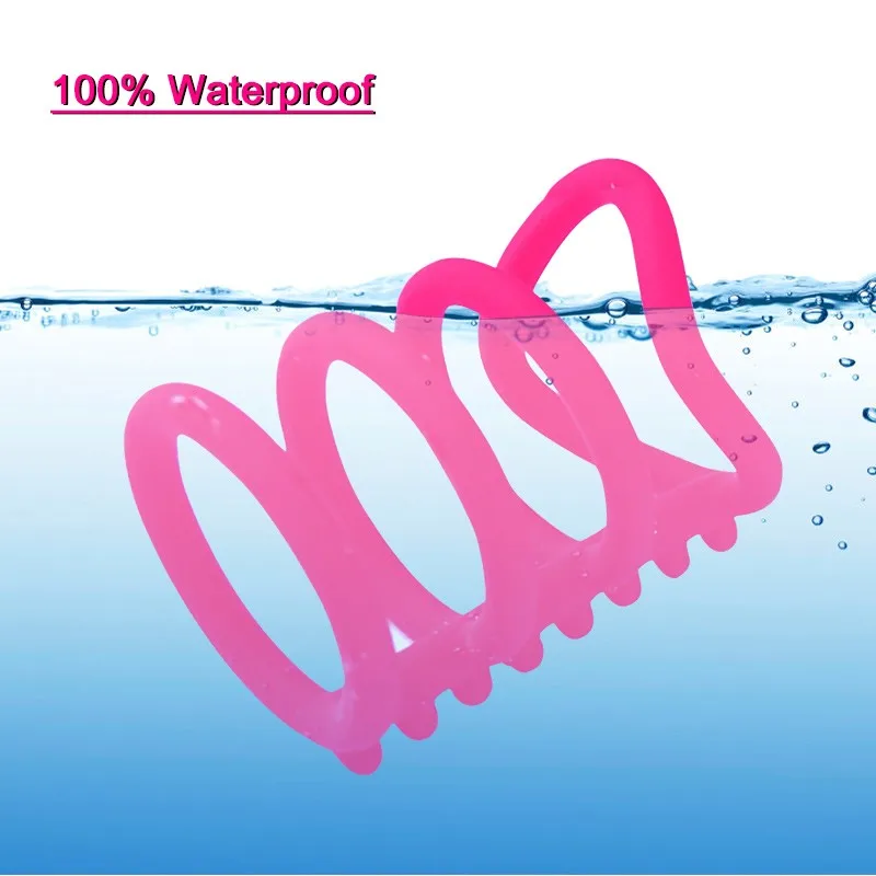 GUIMI четырехкратное кольцо для пениса Задержка эякуляции пенис резиновые кольца