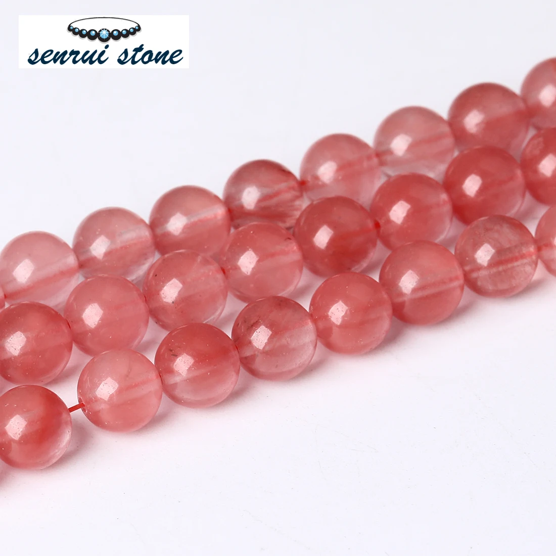 

8mm Rose quartz stone Beads for needlework beads for jewelry beading jewelry manufacturing kit beads for rings lampwork