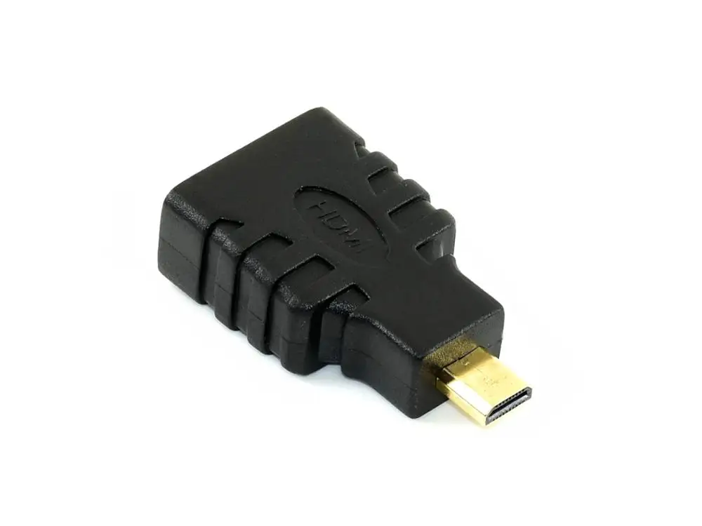 

Waveshare HDMI-compatible Female to Micro HDMI-compatible Male Adapter, Suit for Raspberry Pi 4B