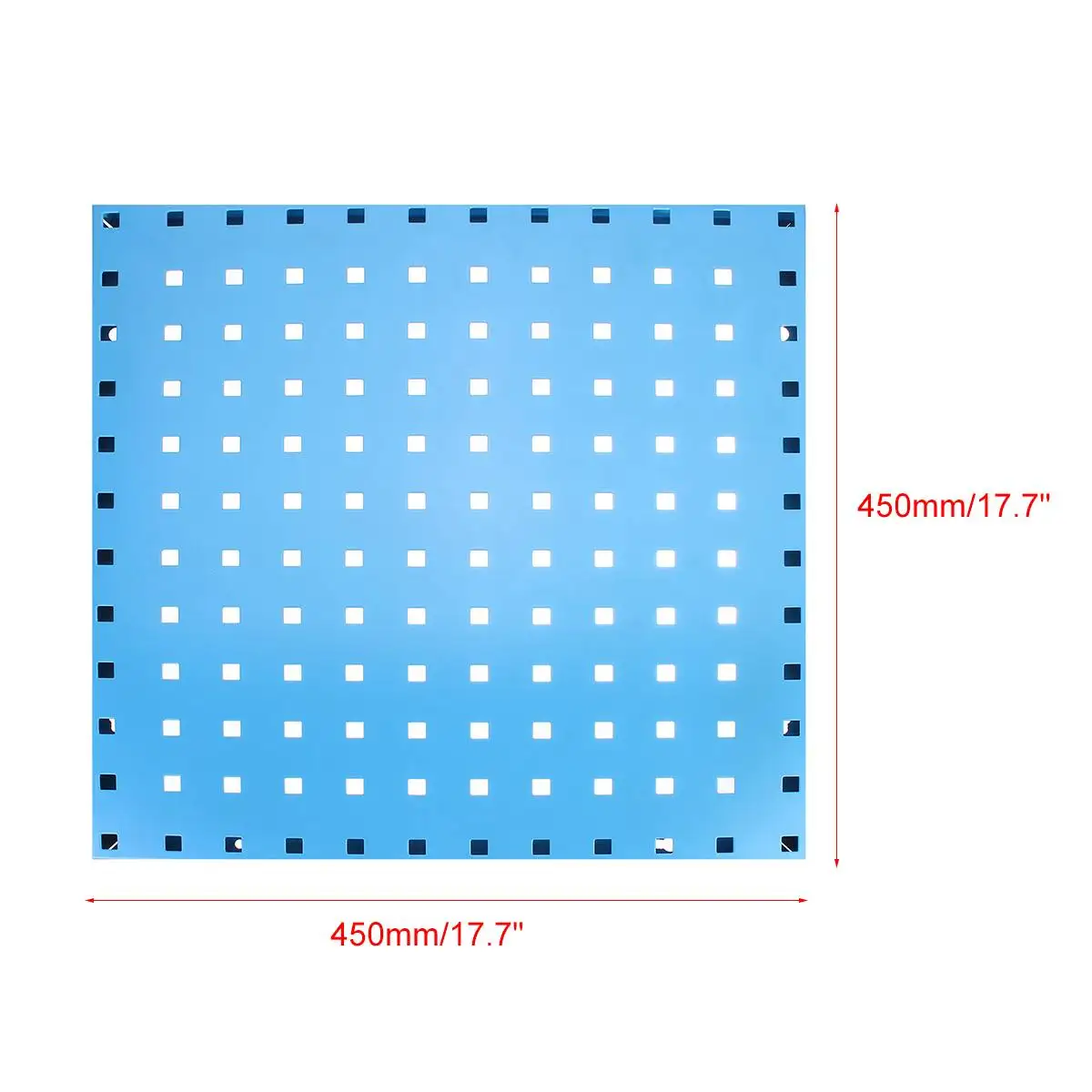 

Steel Wall-Mounted Tool Parts Storage Box Hardware Tool Organize Box Hanging Board Garage Unit Shelving Components Tool Box