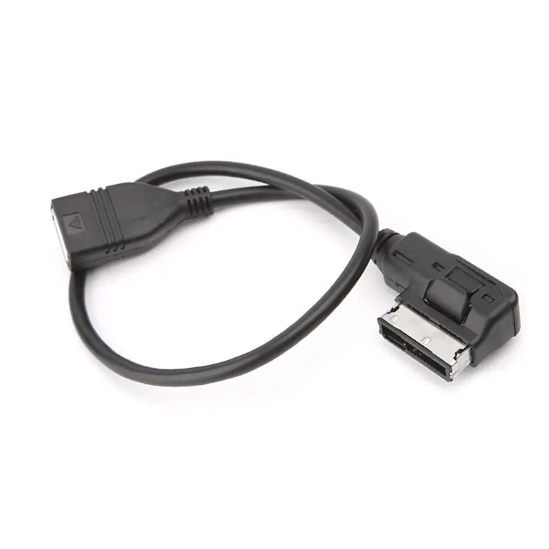 

AUX Media Interface USB Female Audio Adapter Cable AMI For Mercedes For Benz