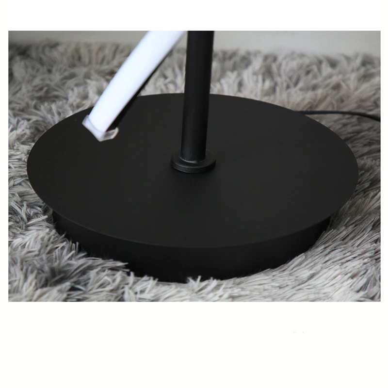Современный Креативный дизайнерский напольный светильник s Nordic DNA Shade Black белая