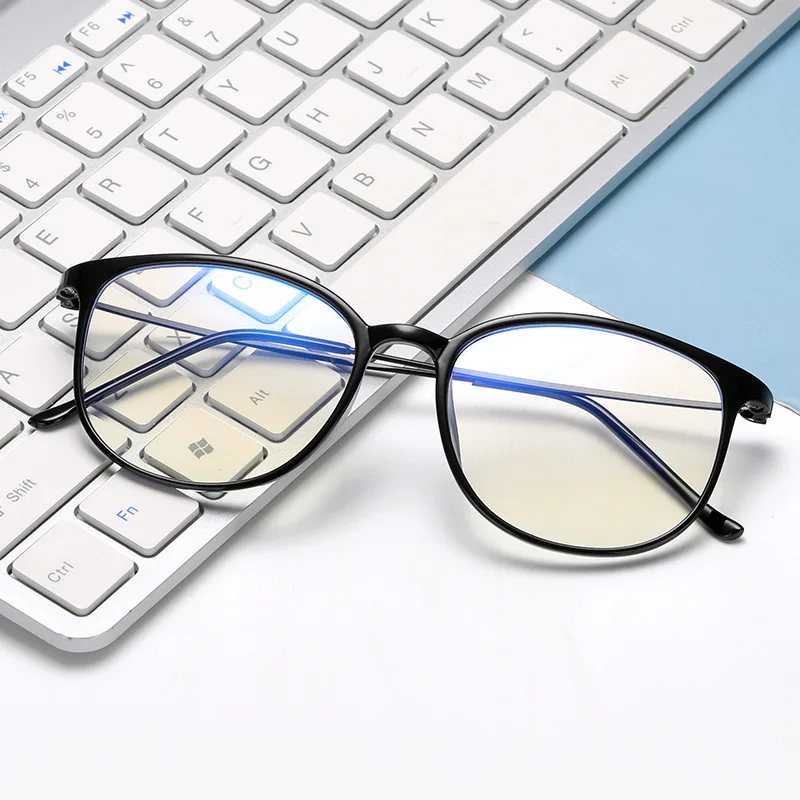 

High Quality TR 90 Anti Blue Light Glasses Women Light Metal Glasses Eye Glasses Frames for Men Comfortable
