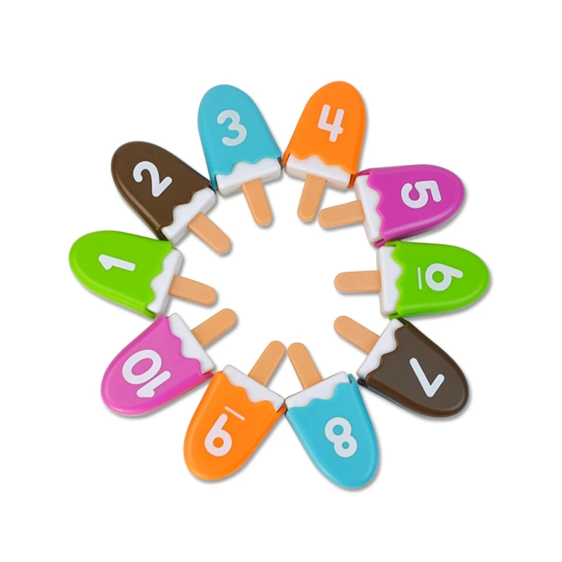 

Digital Ice Candy Ice Cream Number Match Game Toy Early Education Parent-Child