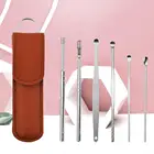 6 шт., стальные ушные вкладыши