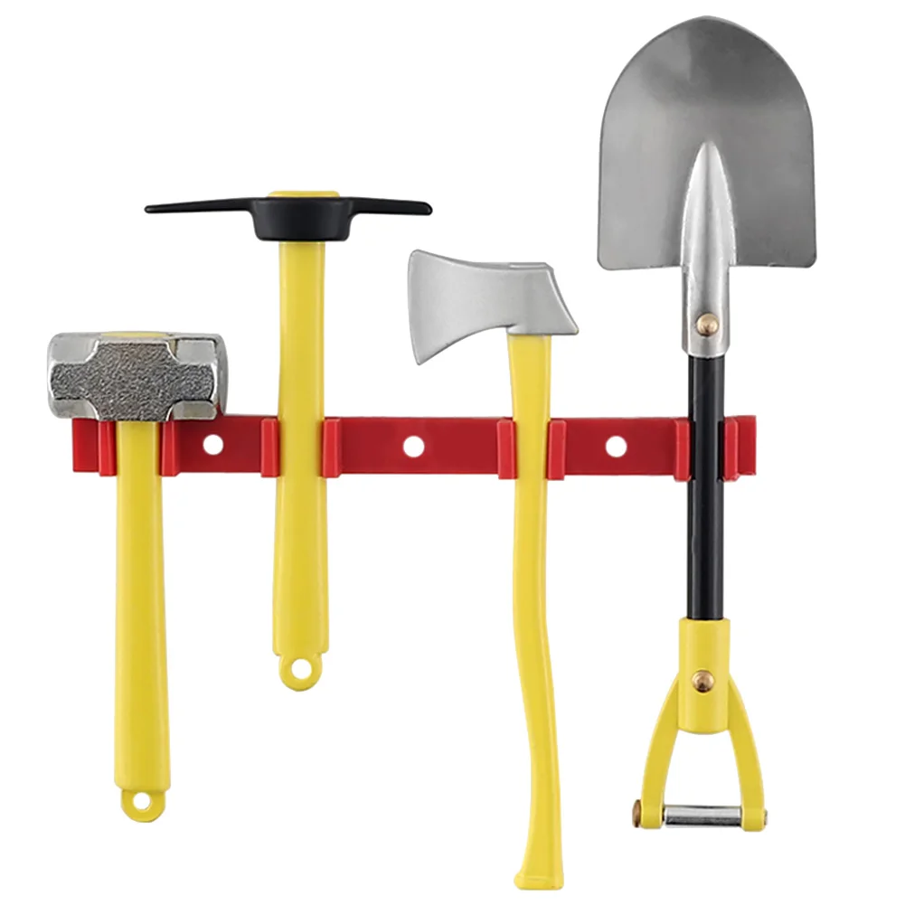 

4pcs RC Decoration Tool Set Simulation 1:10 Scale For Crawler Car Hammer DIY Styling Metal Portable Pickaxe Accessories Axe