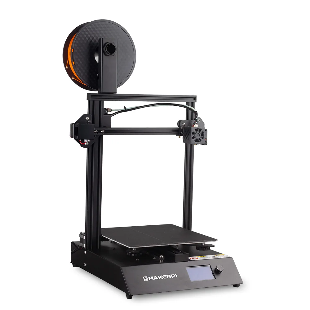 MakerPi New Arrival P2 Diy 3d Printer Drucker Impresora 3d Self-assemble 260 * 260 *260mm Silent Mainboard Kit in Stock