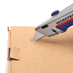WORKPRO универсальный нож с ручкой из цинкового сплава с фиксированным лезвием нож с лезвиями электрик труборез нож