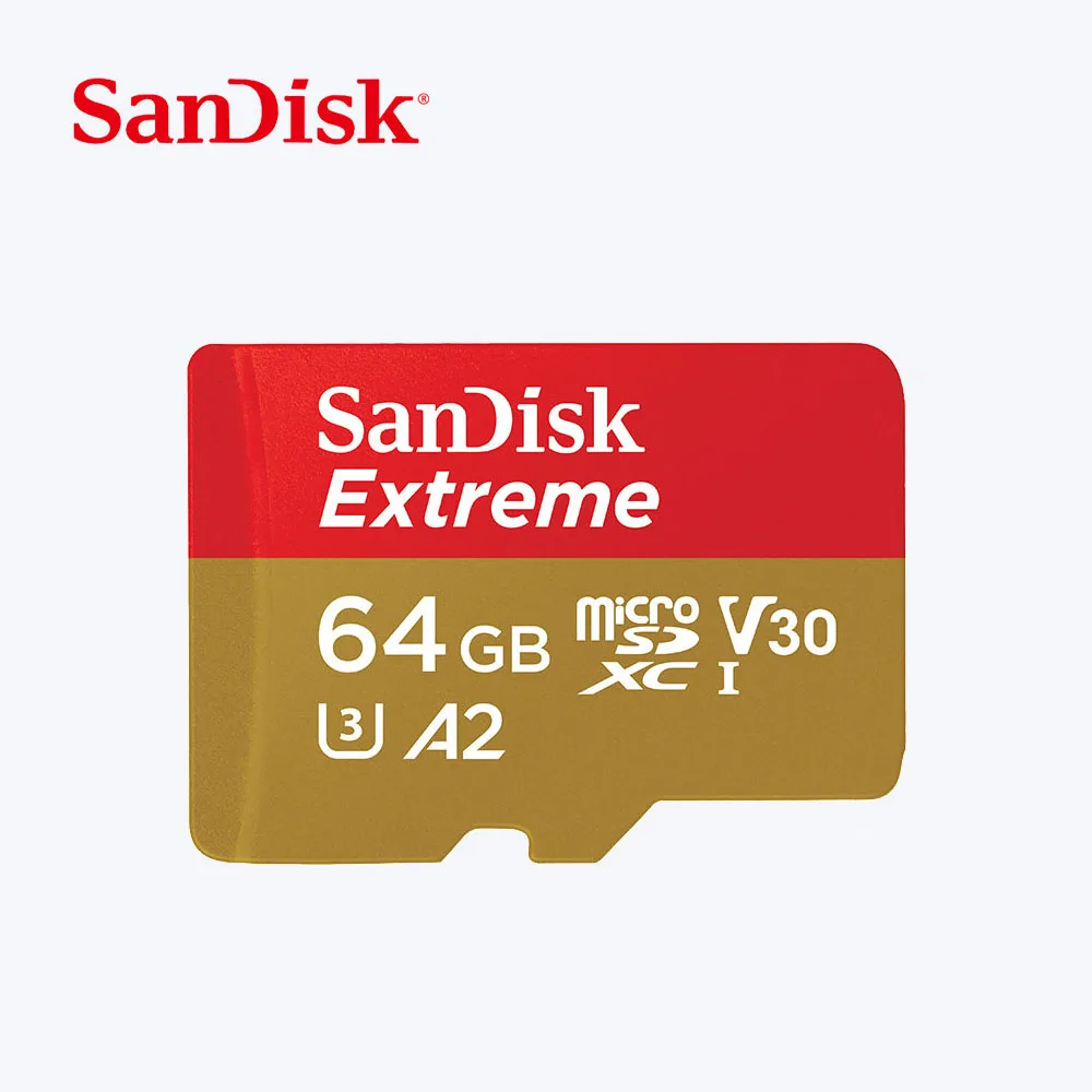 Карта памяти SanDisk Extreme 256 ГБ 128 64 32 micro SD класс 10 U3 tf карта|Карты памяти| |