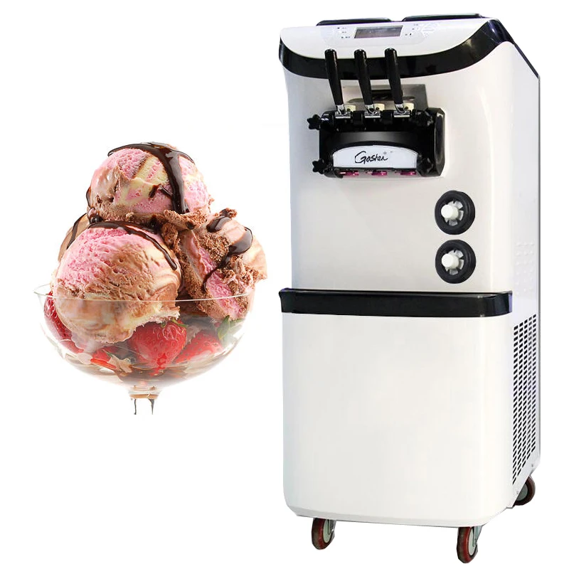 

Агрегат для производства мягкого мороженого делая Электрический аппарат для коммерческого использования английский Операционная система...