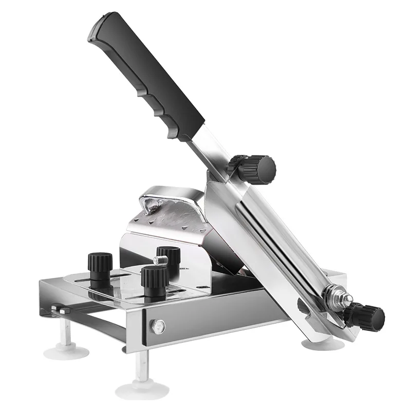 

Mutton Slicer Cutting Machine Donkey-Hide Gelatin Frozen Meat Commercial Meat Slice Manual Meat Planer Cutter Kitchen Tool